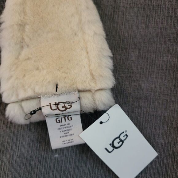 UGG Sheep Skin Reversible Headband For Women\'s Size L/XL